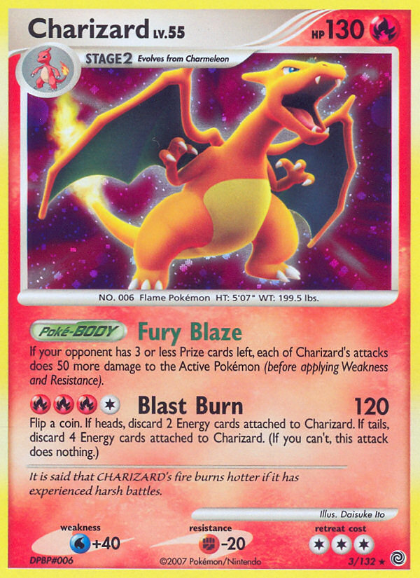 Secret Wonders Holo Charizard #3/132